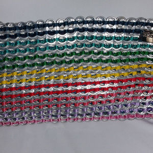 Walleska Pop Tab New Multi Color Handbag